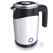 Arendo Single Wasserkocher mit Temperaturwahl |0,5l | 1100 W| Reise Wasserkocher