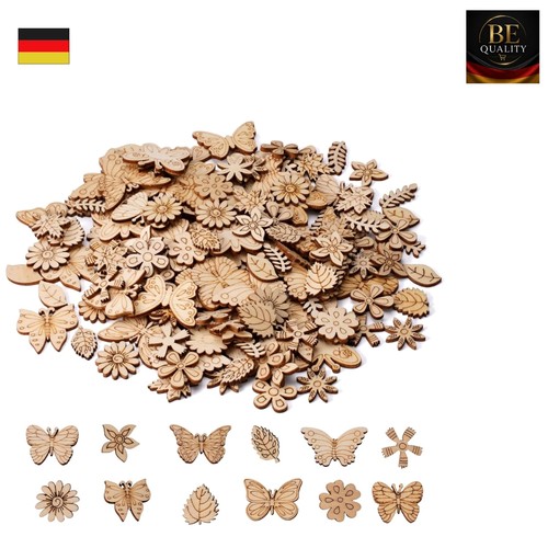 150 stück holz streudeko - stück,
