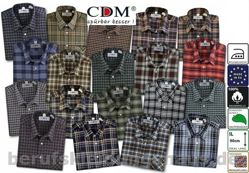 Cdm flanellhemd arbeitshemd - flanellhemd,