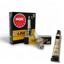 6x Zündkerzen V-Line NGK für