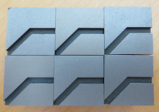 6x Baustein 6403 Abzweig links - Stellpult - Gleisbild - Trix / Minitrix 66403