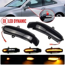 Schwarz spiegelblinker led - 2x,