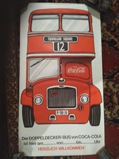Poster  "Trafalgar Square - Coca Cola" Original TOP! 54,5x100cm