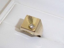 333 Gold Ring 8K Gelbgold