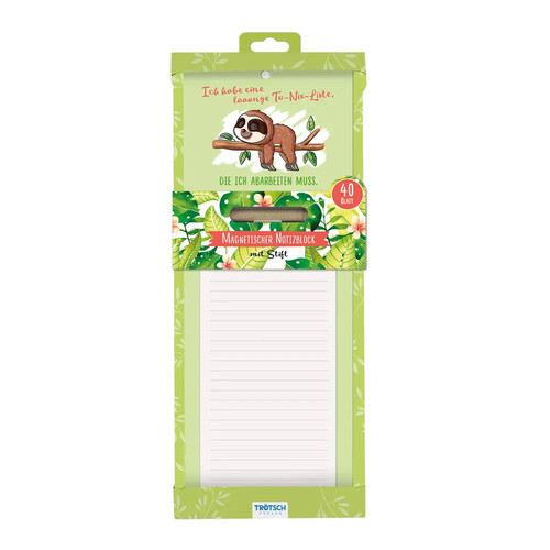 Trötsch notizblock mit stift - mit,