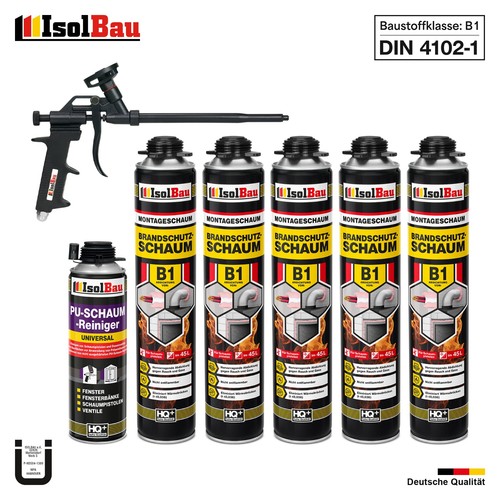 Brandschutzschaum bauschaum - b1,