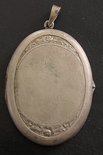 Antikes silberfarbiges