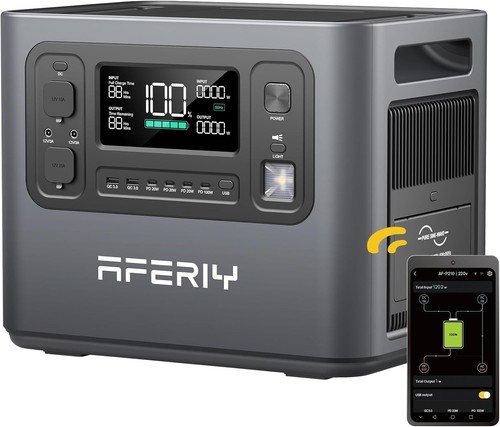 2400w powerstation aferiy p210 - 2400w,
