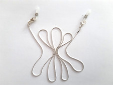 Brillenkette,Versilbert mit