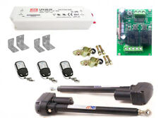 Torantrieb Bausatz 2-Flügel Tor, automatische Steuerung, 2-Kanal Modul