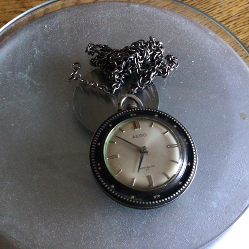 Aero taschenuhr 1885 silver - taschenuhr,