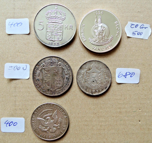 Konvolut alte silber - (5),