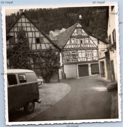 Schiltach 1964 fachwerkhaus - 1964,