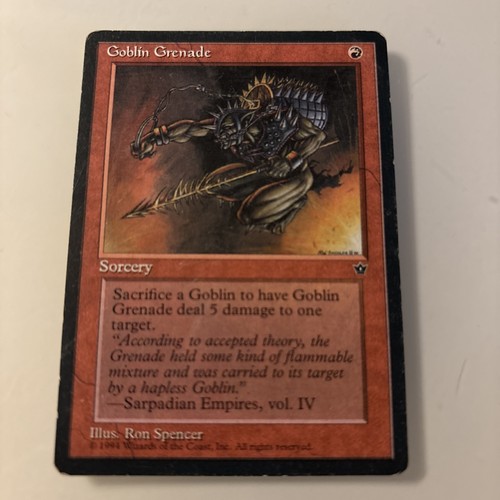 Goblin grenade - goblin,
