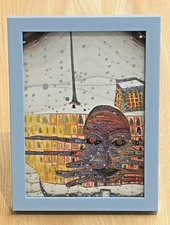 Kleiner gerahmter Kunstdruck -