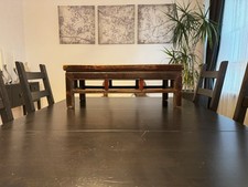 Originaler OPIUM TISCH, China, Ende 19. Jhd., Ulme Massivholz, original