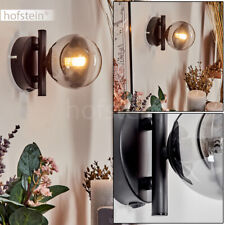 Wohn Schlaf Zimmer Leuchte Rauchglas Schalter Wand Lampe moderne Flur Strahler