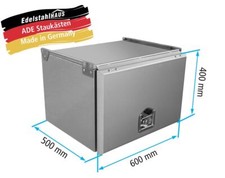 ADE Edelstahl Schubdeckel Staukasten 600x400x500mm - ASW4V15N060-40-50