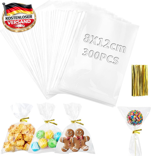 300 stück cellophantüten - 300,