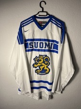 Nike Suomi Finland Vintage 90’s Hockey Jersey