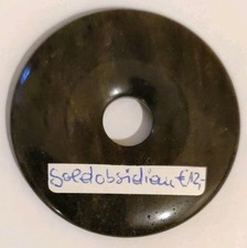 ❤️ GOLD-OBSIDIAN Donut ~