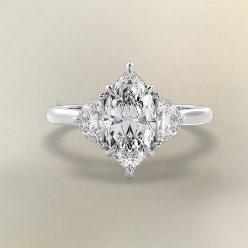 14k weißgold igi lab grown - 14k,