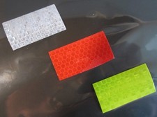 10 x Reflektor Aufkleber Folie