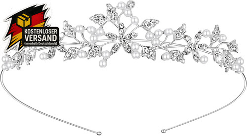 Hochzeit braut tiara kristall - hochzeit,
