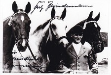 Fritz THIEDEMANN (1918-2000) - Deutschland, Gold Olympia 1960 Reiten, Original!