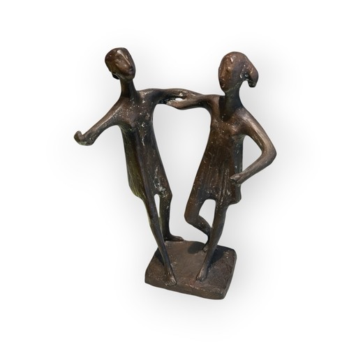 Bronzefigur tanzend ingeborg - tanzend,,