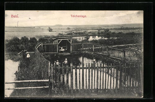 Batz teichanlage mit schuppen - teichanlage,