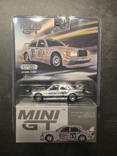 1:64 MINI GT #196 MERCEDES BENZ 190E 2.5-16 EVOLUTION II 5 BERLIN 1992 DTM LOHR