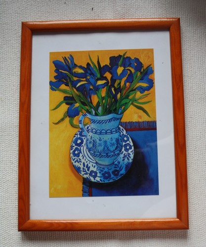 Stillleben mit blauen