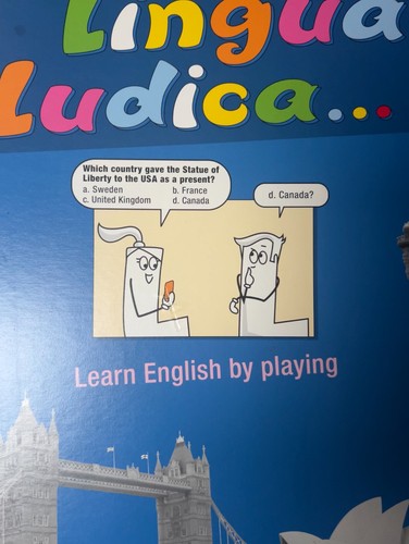 Wie neu lingua ludica - ludica, englisch