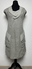 Transit Par Such 80% Leinen Etui Gr 1 /  34 Kleid Schlupftaschen Tunika 6340