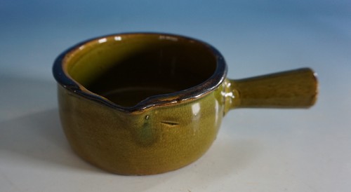 Vintage keramik pfanne - keramik,
