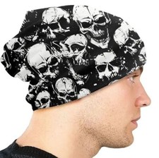 Totenkopf Beanie Skullie Hut