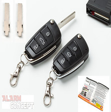 ZV77EVO Klappschlüssel Fernbedienung inkl. Lichtmodul für VW Polo 6R/6C Bj.09-17