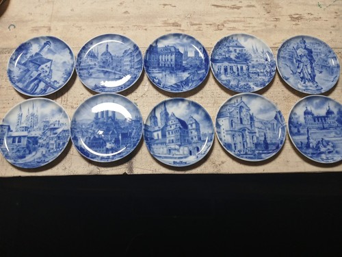 Alte blaue echt kobalt - 10,