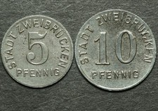 NOTGELD: 5 & 10 Pfennig 1919