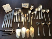 gr. Auswahl z. top Preis➡️WMF 2500 Besteck Bauhaus Kurt Mayer➡️90 Silber-auflage