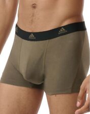 ADIDAS BOXERSHORTS GRÖSSE L ACTIVE FLEX BAUMWOLLE FARBE KAKI