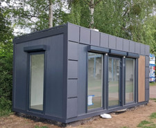 Wohncontainer # Bürocontainer 6x3 - Gartenhaus** Verkaufslokal/ GRATIS LIEFE