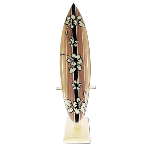 Deko holz surfboard lang - 30,