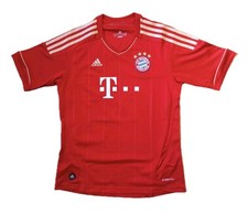 Adidas FC Bayern München 2011/2012/2013 Heim Home Trikot rot gold TRIPLE Sz. S