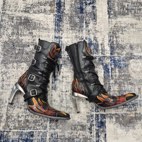 New rock malicia black red - new,
