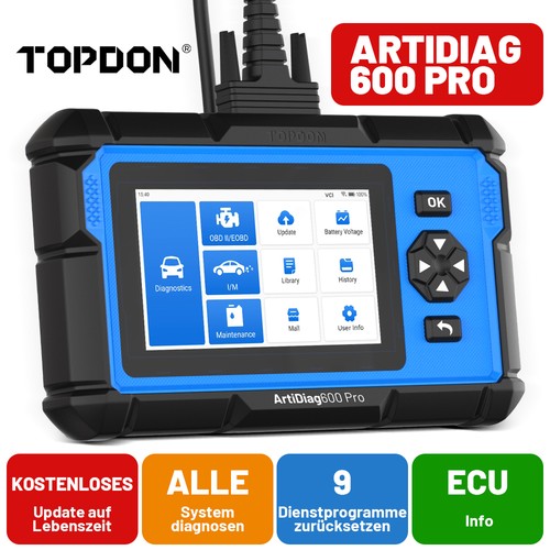 Topdon ad600 pro - pro, kfz
