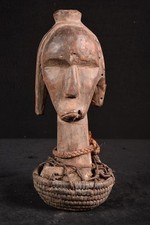 A Primitive Fang Superstructure Head Statue Gabun Africa Afrika, Afrika 1388