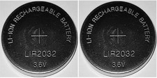 2 x LIR2032 Li-Ion