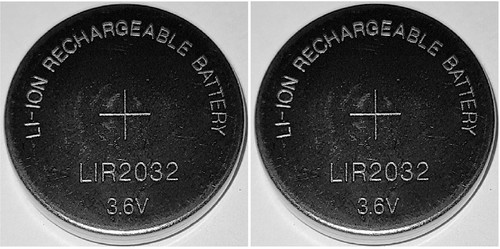 Lir2032 li ion - lir2032, li-ion